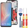SiuVorZhi Display LCD compatibile con OPPO A73 5G Display LCD Touch Screen Assembly Riparazione Parti di ricambio con strumenti.