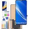 HLYGZX Schermo LCD TFT di ricambio per Xiaomi Mi Note 10 Lite/Mi Note 10 Pro, per Mi Note 10 Schermo Display Digitizer Kit di riparazione (Senza impronte digitali, Non schermo curvo)