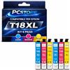 PcStore Cartucce Compatibili Epson 18XL Colori (6 Pezzi: 2 Ciano 2 Magenta 2 Giallo) per XP-30 XP-102 XP-202 XP-205 XP-212 XP-215 XP-225 XP-302 XP-305 XP-312 XP-315 XP-322 XP-325 XP-402 XP-405 XP-412