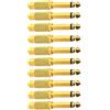 RUNCCI-YUN 10 Pezzi Audio Adapter 6.35mm TS (1/4 di Pollice),6,35mm Maschio a Femmina RCA,6.35mm Mono Maschio TS a Femmina RCA,RCA 6.35mm Adattatore Audio per Home Theater, Fotocamere, Cuffie