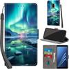 Haninsuze Cover per Samsung Galaxy A8 2018, artico
