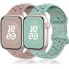 Wowstrap Cinturino per Apple Watch 45mm 44mm 40mm 42mm 46mm 41mm 38mm 49mm,Cinturini Silicone per Apple Watch Serie 10 9 8 7 6 5 4 3 Ultra SE Nike Sport Bracciale Orologio Bands,Band iWatch Donna/Uomo,2 Pezzi