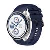 GIOPUEY Cinturini Compatibile con Oppo Watch X2, Morbido Silicone Cinturino [Resistente all'Usura] [Traspirante] - Midnight Blue