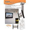 tecnidea Staffa tv a SOFFITTO REGOLABILE adatta anche per soffitti a volta W620