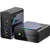 GMKtec K12 Ryzen 7 Mini PC Gaming Oculink AMD R7 H 255 (versione migliorata 8745HS) 32 GB DDR5 RAM 1 TB SSD, Mini computer Radeon 780M grafica, espansione archiviazione 3X M.2 2280, Dual NIC 2.5G, H
