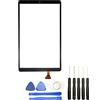Visiodirect® Vetro Touch Screen per Samsung Galaxy Tab A 10.1 (2019) SM-T510 SM-T515 + Kit Attrezzi