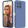 ISOI - Cover per Honor 200 Smart, Custodia Morbida in Silicone Liquido, Protezione Completa Antiurto Ultra Sottile per il Corpo - Blu