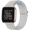 PKQTOP Cinturino di ricambio per Fitbit Versa 2/Lite/SE, cinturino sportivo, cinturino in nylon per Fitbit Versa