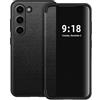 Croazhi Custodia per Samsung Galaxy S23 Cover Clear View Flip Case a patta 360 Full Body Pelle Protettiva Galaxy S23 Cover Antiurto Antigraffio Folio Cover per Samsung Galaxy S23 5G (nero)