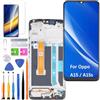 HLYGZX Display Schermo per Oppo A15/A15s CPH2185 CPH2179 con Cornice | con kit di riparazione,IPS LCD，HD Display，Sostituire lo schermo