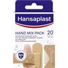 Hansaplast Cerotti Hand Mix Pack, Cerotti Mani e Dita Mix, Confezione Mista di cerotti flessibili per ferite delle mani e ferite sulle dita, 20 Pezzi