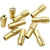 OZXJW Set Di 10 Pinze Serraggio In Ottone Con Gambo Da 0,5-3,2 Mm, 4,2/4,8, for Trapano A Tre Punte for Utensile Rotante(4.2mm-4.8mm)