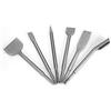 Generic Set di Scalpelli a Martello SDS Plus Utensile per Trapano per Rimozione Calcestruzzo a Lunga Durata per Muratura 6 Pezzi