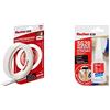 Fischer 552162 Nastro Biadesivo NTJH Trasparente, Fino a 300 kg per Rotolo, Resistente all'Acqua & Adesivo Istantaneo SG 20gr, Cianoacrilato, Super Colla Ultrarapida Attaccatutto