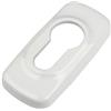 Générique - Rosone cilindro horus-alluminio - Finitura: bianco opaco* -
