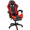 GARDENIA Poltrona Gaming in Ecopelle, con Seduta Imbottita e Schienale Reclinabile
