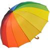 Falcone® ombrello, colori dell'arcobaleno, Multicolour, multi, Multicolore, multi