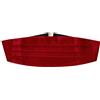 King & Priory Cummerbund Velluto Rosso, Rosso, Taglia unica