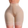 WLH Alexanders Fajas Colombianas Intimo Modellante for Donna Controllo della Pancia Dopo Il Parto Shaper del Corpo Butt Lifter Body Shaper Boyshort(Skin,2XL)