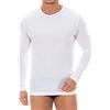 ZD ZERO DEFECTS - Maglietta a maniche lunghe, in cotone egiziano bianco SM