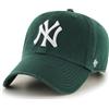 47 '47 New York Yankees Berretto Regolabile MVP MLB, Verde, Taglia Unica