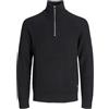 JACK & JONES Jjpannel Knit Half Zip Aw25, Crockery, L