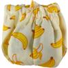 Generic Pannolini morbidi e assorbenti, con chiusura flessibile, per addestramento al vasino, per animali domestici, a prova di perdite, riutilizzabili, per piccoli animali domestici (S-Banana)
