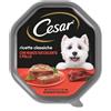 Generico Vaschette per cani Cesar 14x150gr (14 vaschette, Pollo e Manzo Adulto)