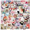 Nymora Japan Sticker 100 Stücke - Japanische Geschenke, Aesthetic Aufkleber erstellen für Sticker Journaling, Vinyl Wasserdichte Sticker für Laptop, Flasche, Auto, Fahrrad