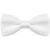 baotongle Collare per cani con papillon in velluto, per matrimoni, compleanni, feste (bianco)