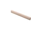DEMOLLI Mattarello 50cm Faggio naturale non trattato, beige no manici, qualità italiana, stendere la sfoglia, pasta fatta in casa (50 CM)