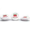 BOTTIGLIERI CASALINGHI Capsule per barattoli di vetro Decoro Pomodoro 100 pezzi 63 mm Triplo strato di mastice