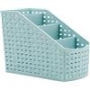 Fai Top Cestello Portaoggetti, Portaoggetti per Cosmetici, Portaoggetti Sotto Griglia a 4 Griglie Archiviazione Multifunzione per Scrivania da Ufficio, Controsoffitto, Cucina Domestica-Blu