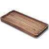 YANGQIHOME Vassoio da Bagno, Vassoio da Toeletta in Acacia, Vassoio per Serbatoio del Water per Organizzare e Decor (30 x 14 x 2 cm)