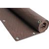 COVER IT Frangivista per Balcone Premium 240 g/m² 80 x 200 cm - Schermo Privacy per Balcone con Intreccio Goffrato per Balcone, terrazza e ringhiera, Marrone