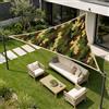 HYZYWON Vele Ombreggianti, Triangolo, 3x3x3 m, Vela Ombreggiante, Tenda a Vela per Esterno, Tenda Vela Ombreggiante, Telo Ombreggiante, Include 4 corde, per Terrazze, Giardini (Mimetico, 3x3x3)