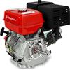 EBERTH 13 CV 9,56 kW Motore a Scoppio per Kart con Albero Conico 22mm Ø, Protezione Livello dell'Olio, Motore a Benzina 4 Tempi, 1 Cilindro, Cilindrata 389cc, Raffreddato ad Aria, Avviamento a Strappo