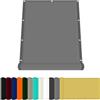 FENYIGE Telo Copertura Pergolato 160 x 600 cm Impermeabile Vela da Giardino Tenda Traspirante in Pes per Protezione Dai Raggi UV Perfette per Giardino Terrazza e Balcone, Grigio Chiaro