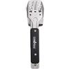 Grillfuerst Grillfürst BBQ - Multitool - posate per barbecue 4in1 (pinze per barbecue, giratutto per barbecue, forchettone per barbecue e apribottiglie)