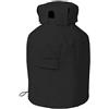 QOXEZY Copertura per serbatoio di propano Oxford, copertura per bombola del gas, impermeabile, antivento, con coulisse, adatta per esterni, giardino, casa, barbecue