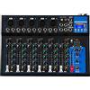 Depusheng HT7 mixer audio portatile bluetooth con console di missaggio audio DJ usb 7 channel Band mixing boards jack mp3 alimentazione 48V