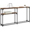 vidaXL TavoloConsolle Legno vecchio 145x22.5x75cm Legno multistrato, Tavolo Console Industriale per Soggiorno, Design Moderno, Stile Sottile, Spazio di Stoccaggio