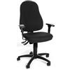 Topstar Sedia Girevole California 60 Tessuto Nero
