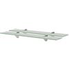 vidaXL Mensole Galleggianti 2 pz in Vetro 60x10 cm 8 mm