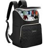 Zaino Termico Frigo 17L Impermeabile,Borsa Termica Porta Pranzo,Borsa Frigo Bors