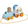 Fisher-Price Camper Giocattolo trainabile Foresta degli Amici, per Bimbi | Camper da trainare, per lo sviluppo delle capacità motorie, bimbi 1+ anni, JKD52