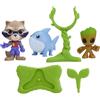 SPIDEY AND HIS AMAZING FRIENDS Hasbro Marvel, Spidey e i Suoi Fantastici Amici, Rescue-Webs, Marvel's Rocket, Groot e Jeff The Land Shark, Set di Giocattoli Action Figure, Giocattoli di Supereroi, dai 3 Anni in su