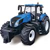 Maisto, Radiocomando Trattore New Holland, per bambini dagli otto anni in su, super veloce e super stabile, Interni dettagliati