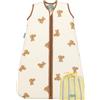 molis & co molis&co - Sacco Nanna 1 TOG - Sacco nanna primaverile e autunno - Sacco Nanna per Neonato da 0 mesi - 100% Cotone (Certificato Oeko-Tex) - Leggermente Imbotito, Senza Maniche - Teddy