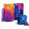 Durex Kit Durex: Vibratore Play Delight, Gel Intense 10ml, Lubrificante Stimolante e Dadi dell'Amore 2024